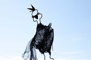 sculpture fil de fer - &copy; Norbert Pousseur
