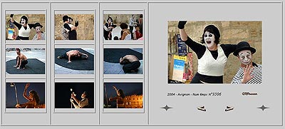 Artistes de rues au festival d'Avignon - &copy; Norbert Pousseur
