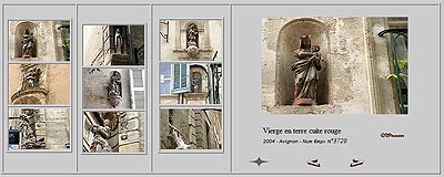 Les vierges "oubli&eacute;es" des rues d'Avignon - &copy; Norbert Pousseur
