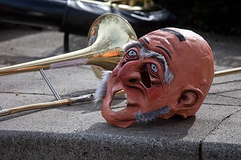 Tête de senior en attente de trompette - © Norbert Pousseur