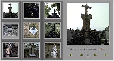 Tombes et statues de cimetières - © Norbert Pousseur