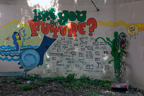 Grafito : ¿ le eres futura ? - en Zurich - © Norbert Pousseur
