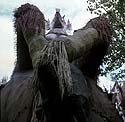 monstre - diable géant - Kattenstoet 1977 - fête des chats - Ieper - Ypres - © Norbert Pousseur