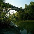 Pont de chemin de fer sur La Marne à Bry - © Norbert Pousseur