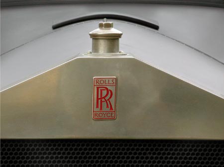 Emblème de Rolls Royce - voiture ancienne - © Norbert Pousseur