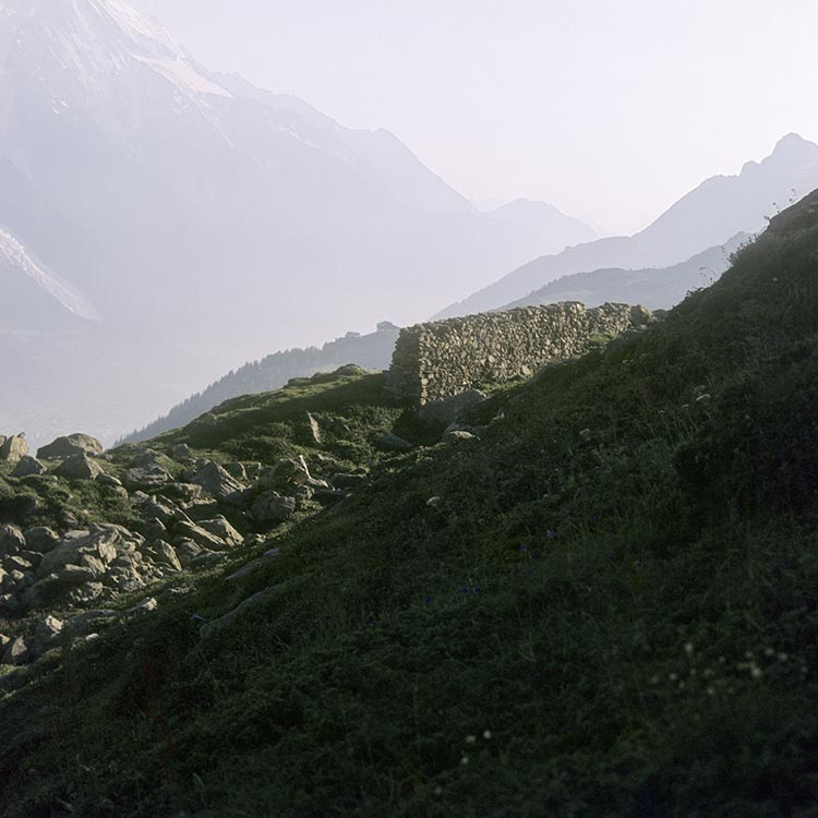 Mur anti-avalanche en Haute-Savoie -  © Norbert Pousseur