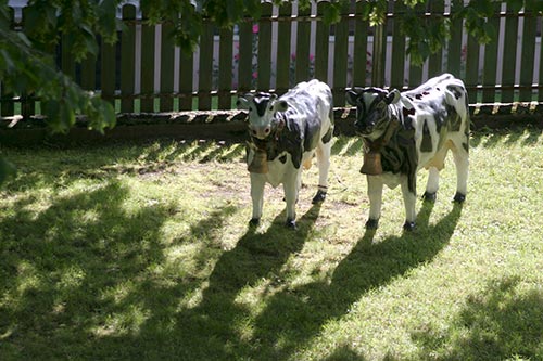 Vaches en céramique - © Norbert Pousseur