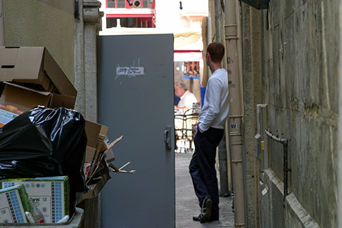 Coulisses d'un restaurant à Avignon - © Norbert Pousseur