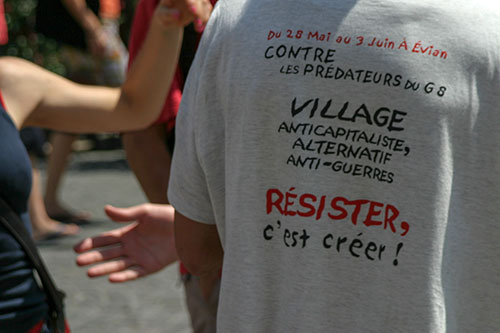 Résister  à Avignon - © Norbert Pousseur