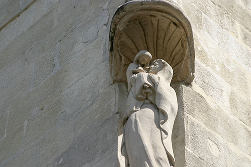 Avignon : Vierge avec enfant haut tenu  © Norbert Pousseur