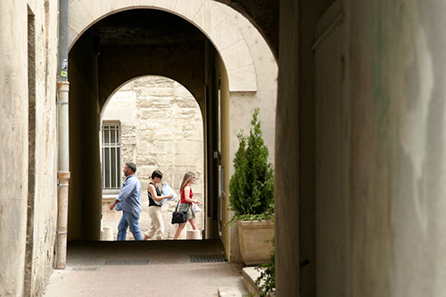 Rue à Avignon - © Norbert Pousseur