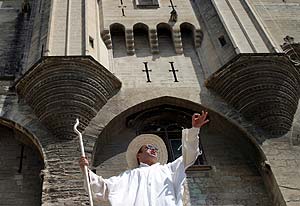 pape bénissant - © Norbert Pousseur