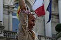 Joie et drapeau - © Norbert Pousseur