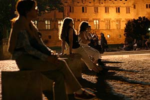 spectateurs nocturnes - © Norbert Pousseur