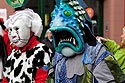 Poisson et chat - carnaval 2010 Bâle - © Norbert Pousseur