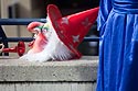 Tête de sorcière joyeuse - carnaval 2010 Bâle - © Norbert Pousseur