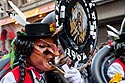 Indien sioux musicien - carnaval 2010 Bâle - © Norbert Pousseur