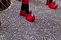 Poulinières rouges - carnaval 2010 Bâle - © Norbert Pousseur