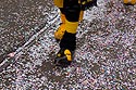 Pieds noir et orange - carnaval 2010 Bâle - © Norbert Pousseur