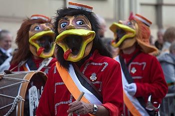 Canard militaire -  carnaval 2010 de Bâle - © Norbert Pousseur