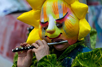 masque - Carnaval 2012 Bâle - © Norbert Pousseur