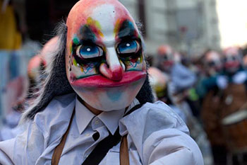 masque - Carnaval 2012 Bâle - © Norbert Pousseur