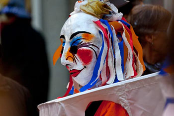 masque - Carnaval 2012 Bâle - © Norbert Pousseur