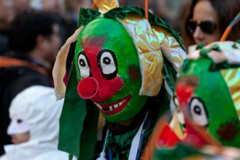 masque - Carnaval 2012 Bâle - © Norbert Pousseur