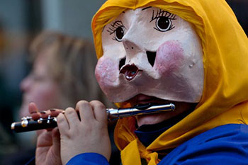 masque - Carnaval 2012 Bâle - © Norbert Pousseur