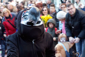 masque - Carnaval 2012 Bâle - © Norbert Pousseur