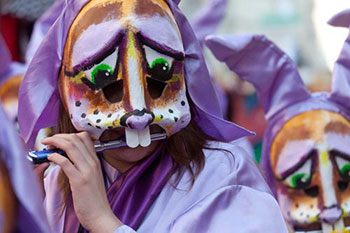 masque - Carnaval 2012 Bâle - © Norbert Pousseur