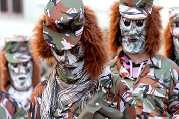 masque - Carnaval 2012 Bâle - © Norbert Pousseur