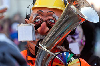 masque - Carnaval 2012 Bâle - © Norbert Pousseur