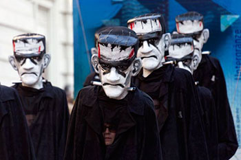 masque - Carnaval 2012 Bâle - © Norbert Pousseur