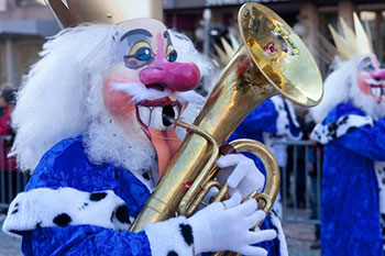 masque - Carnaval 2012 Bâle - © Norbert Pousseur