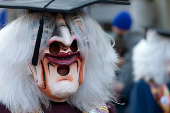 masque - Carnaval 2012 Bâle - © Norbert Pousseur