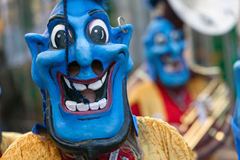 masque - Carnaval 2012 Bâle - © Norbert Pousseur