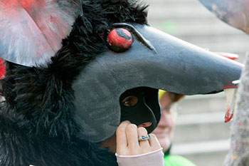 masque - Carnaval 2012 Bâle - © Norbert Pousseur