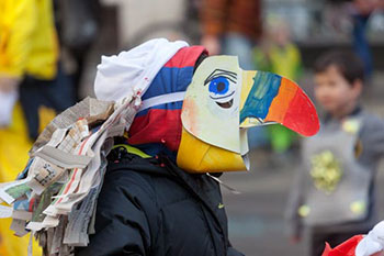 masque - Carnaval 2012 Bâle - © Norbert Pousseur