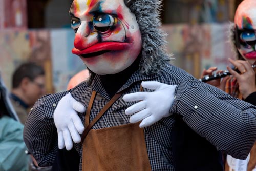 Homme batracien en buste - © Norbert Pousseur - © Norbert Pousseur