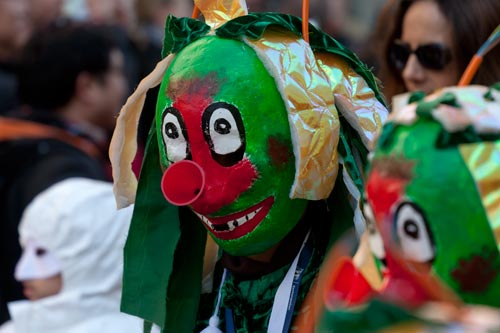 Clown verdâtre - © Norbert Pousseur