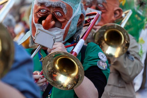 Masque de chigurgien âgé © Norbert Pousseur