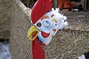 masque de poulet au carnaval de Bâle - © Norbert Pousseur