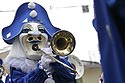 joueur de trompette au carnaval de Bâle - © Norbert Pousseur