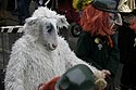 déguisement de mouton au carnaval de Bâle - © Norbert Pousseur