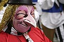 masque soutiant au carnaval de Bâle - © Norbert Pousseur
