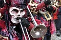 masques cadavériques au carnaval de Bâle 2006 - Basel - © Norbert Pousseur