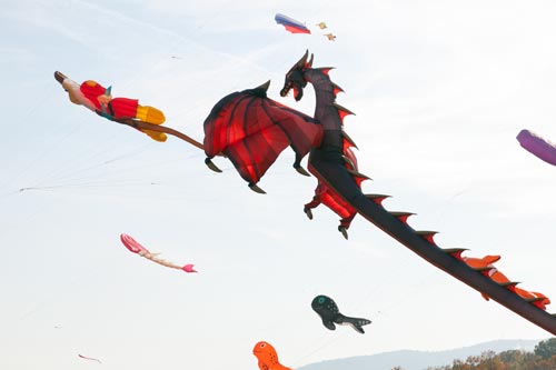 Dragon glorieux - Festival 2011 de Fréjus - © Norbert Pousseur