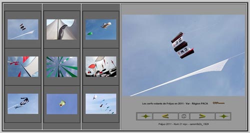 2ème ensemble des cerf-volants à Fréjus 2011 - © Norbert Pousseur