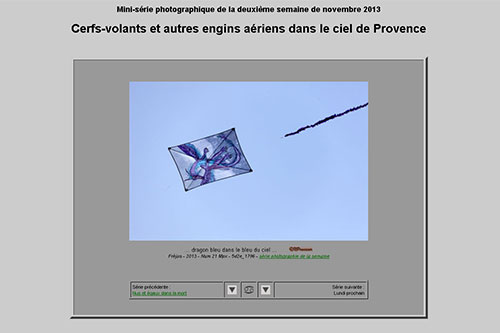 Cerfs-volants de Fréjus pour la série 2013 de photographies de la semaine - © Norbert Pousseur
